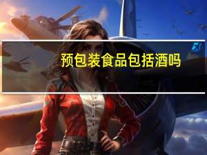 预包装食品包括酒吗