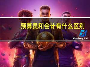 预算员和会计有什么区别