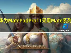 预计2022款华为MatePadPro11采用Mate系列经典星环镜头设计