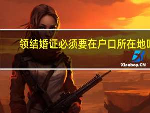 领结婚证必须要在户口所在地吗