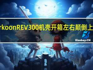 颠覆至尊SharkoonREV300机壳开箱左右颠倒上出线标配7颗RGB扇
