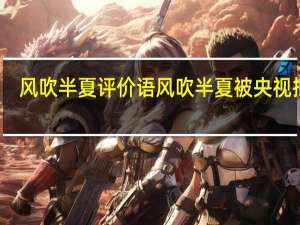 风吹半夏评价语 风吹半夏被央视批评