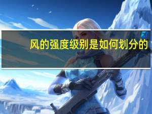 风的强度级别是如何划分的