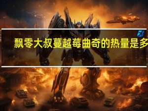 飘零大叔 蔓越莓曲奇的热量是多少