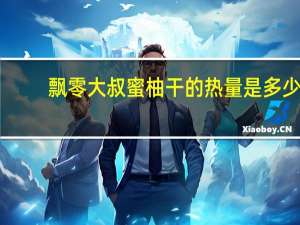 飘零大叔 蜜柚干的热量是多少