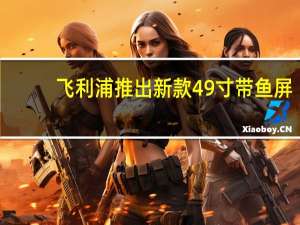 飞利浦推出新款49寸带鱼屏：三面超窄边、内置5MP摄像头