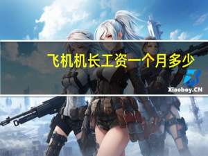 飞机机长工资一个月多少
