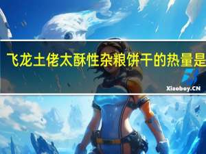 飞龙 土佬太酥性杂粮饼干的热量是多少