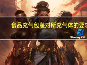 食品充气包装对所充气体的要求