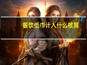餐饮纸巾计入什么核算