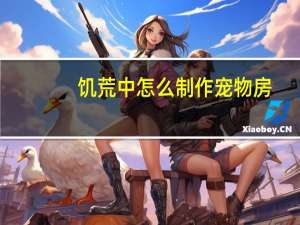 饥荒中怎么制作宠物房