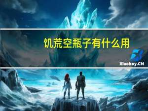 饥荒空瓶子有什么用