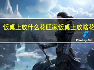 饭桌上放什么花旺家 饭桌上放啥花旺家