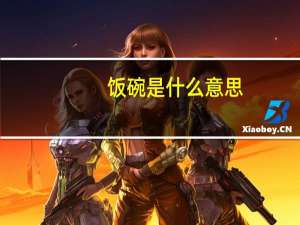 饭碗是什么意思