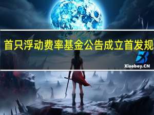 首只浮动费率基金公告成立 首发规模16.68亿元