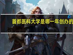首都医科大学是哪一年创办的