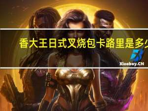 香大王 日式叉烧包卡路里是多少
