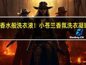 香水般洗衣液！小苍兰香氛洗衣凝珠大促：10.9元到手34颗