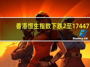 香港恒生指数下跌2%至17447.84点