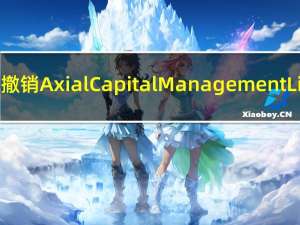 香港证监会撤销Axial Capital Management Limited牌照