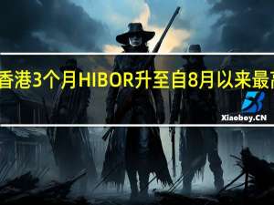 香港3个月HIBOR升至自8月以来最高水平