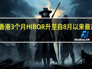 香港3个月HIBOR升至自8月以来最高水平