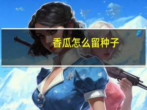 香瓜怎么留种子