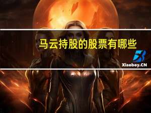 马云持股的股票有哪些