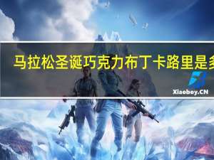 马拉松 圣诞巧克力布丁卡路里是多少