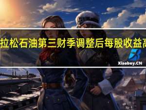 马拉松石油第三财季调整后每股收益高于预期