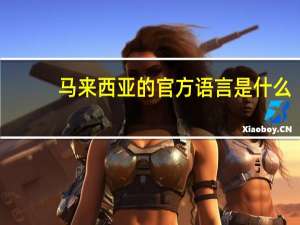 马来西亚的官方语言是什么