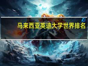 马来西亚英迪大学世界排名
