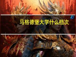马格德堡大学什么档次