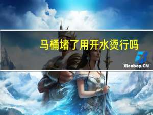 马桶堵了用开水烫行吗