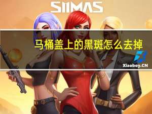 马桶盖上的黑斑怎么去掉