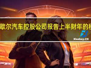 马歇尔汽车控股公司报告上半财年的税前亏损