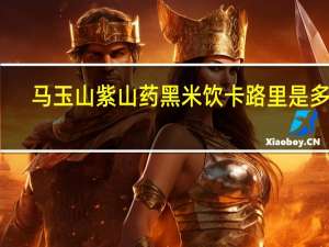 马玉山 紫山药黑米饮卡路里是多少