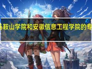 马鞍山学院和安徽信息工程学院的专业对比