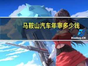 马鞍山汽车年审多少钱