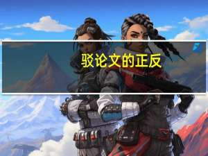 驳论文的正反