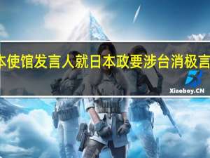 驻日本使馆发言人就日本政要涉台消极言论答记者问