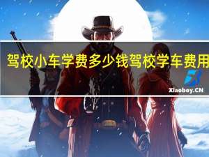 驾校小车学费多少钱 驾校学车费用明细