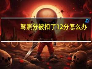 驾照分被扣了12分怎么办