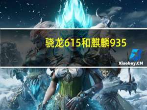 骁龙615和麒麟935（麒麟935）
