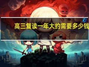 高三复读一年大约需要多少钱