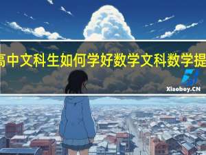 高中文科生如何学好数学 文科数学提高方法