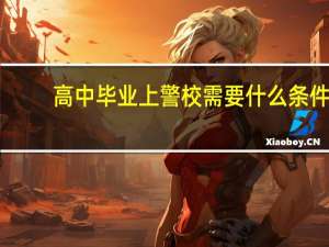 高中毕业上警校需要什么条件