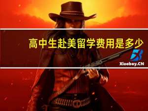 高中生赴美留学费用是多少