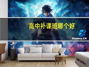 高中补课班哪个好