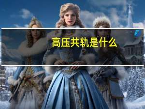 高压共轨是什么